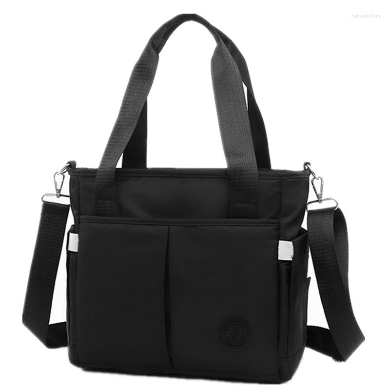 

Evening Bags 2023 Fashion Waterproof Women Handbag Casual Large Shoulder Hobos Nylon Bag Capacity Tote Luxury Crossbody