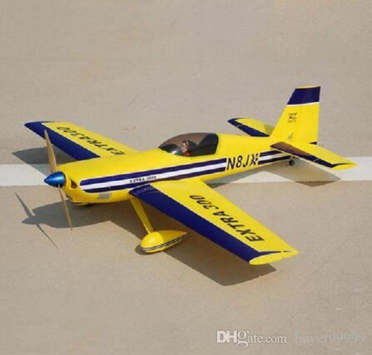 

Hookll EXTRA 300H 1200mm Wingspan EPO 30E 3D Aerobatic RC Airplane KIT PNP Models for Children Boys Gift Outdoor Toys8661766, Yellow