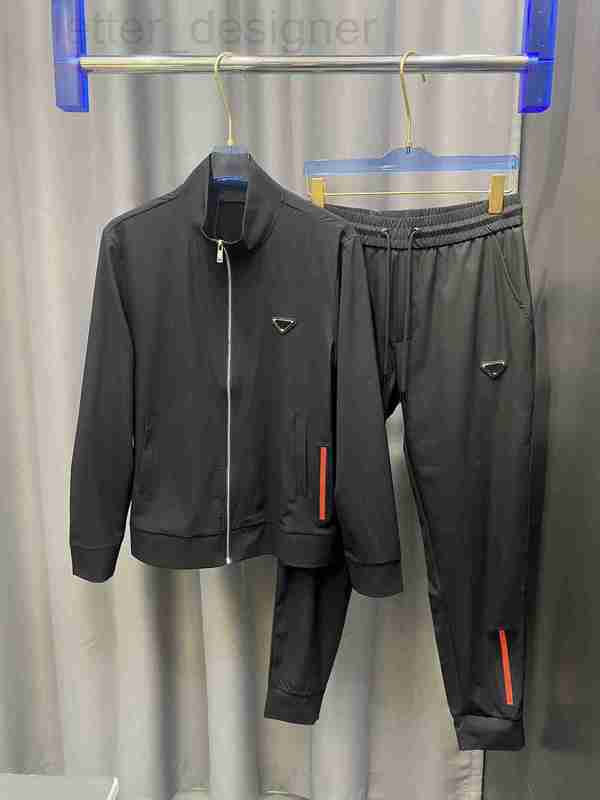 

Men's Tracksuits designer Spring and autumn fashion tracksuit luxury zipper cardigan design black tracksuits top brand mens 7XG9