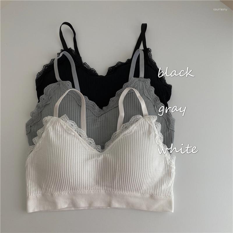 

Bras Lace Sexy Lingerie Bra For Women Push Up Bralette Female Brassiere Summer Soft Backless Fashion Underwear, Black