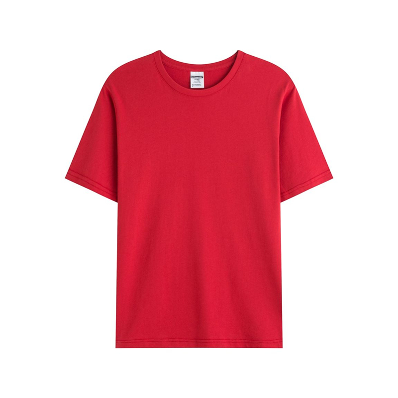 

New Sports Outdoor Clothing Fan Top Summer Round Neck Men Red T-shirt