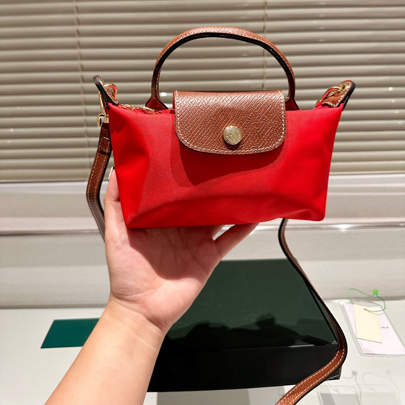 

Top selling clearance nylon bag women mini dumpling handbag fashion new mini clutch pillow bag classic canvas convenient luxury carrying Tote clutch, 6#