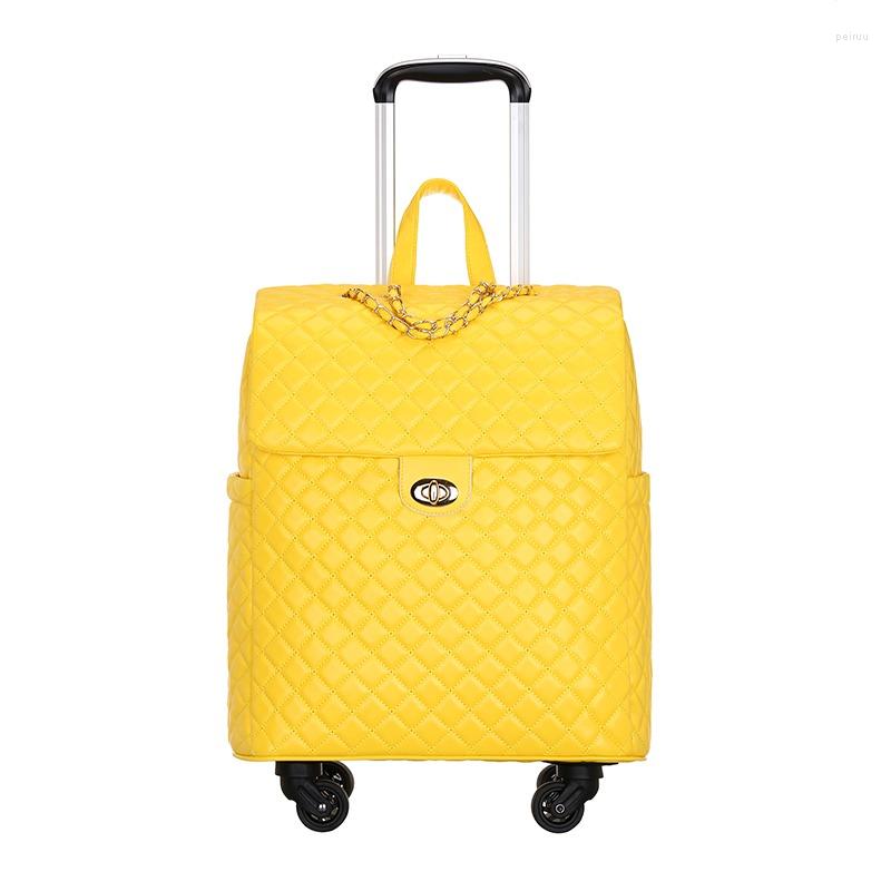 

Suitcases Suitcase Women's 20-inch Boarding Hand Luggage Waterproof Universal Wheels Travel LLightweight Duffel Bag Short Haul Handbag