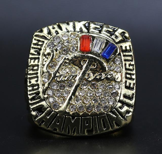 

2003 Baseball World Championship Ring with Wooden Display Box Men Fan Gift whole Drop 7512999