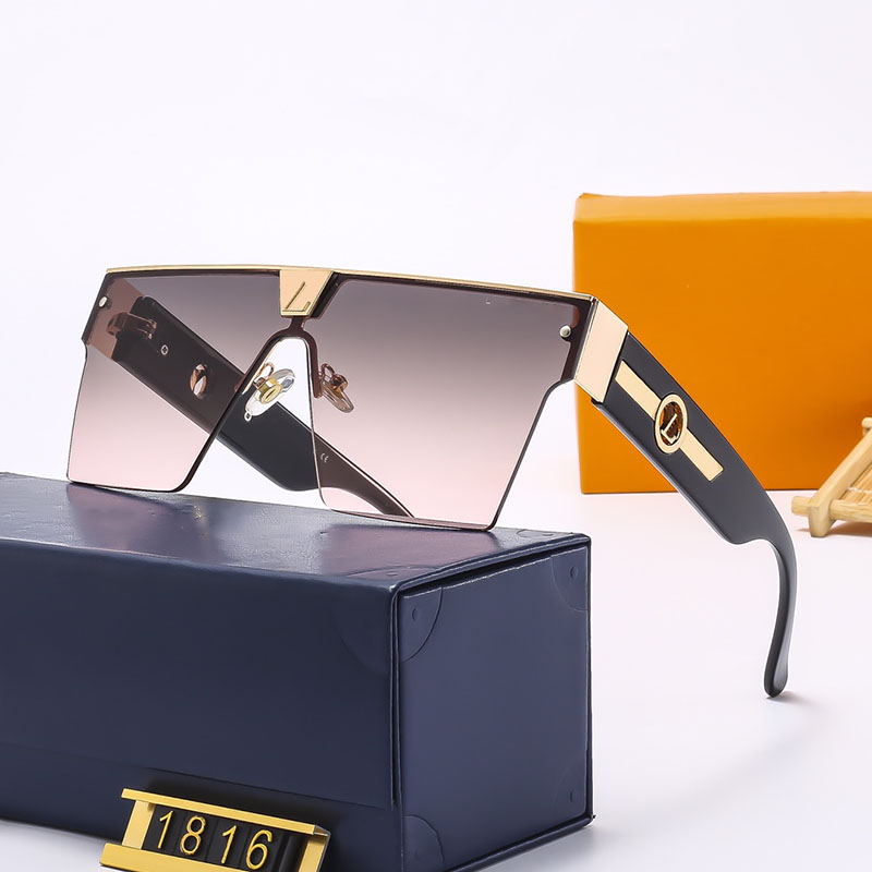 

Luxury Men Sunglasses Fashion Designer Sunglass Business Adumbral Womens Beach Eyeglasses Classic Sun Glasses Square Glass with Box 236212C