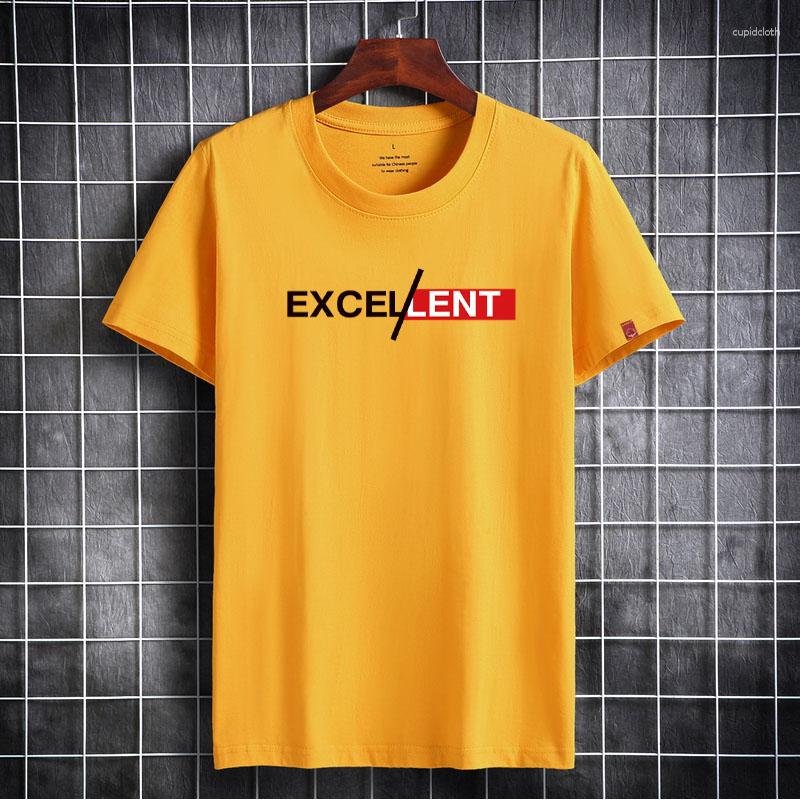 

Men's T Shirts Shirt For Men Summer Fashion Short Sleeve Cotton T-shirt High Quality Letter Pattern Simple Style Oversized Tshirt, White