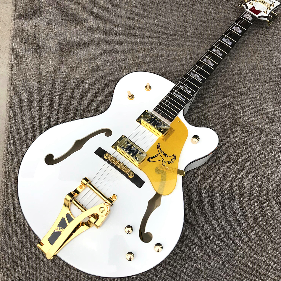 

Custom Shop, 335Bigsby Tremolo System, F-hole, Gold Accessories, Free Delivery