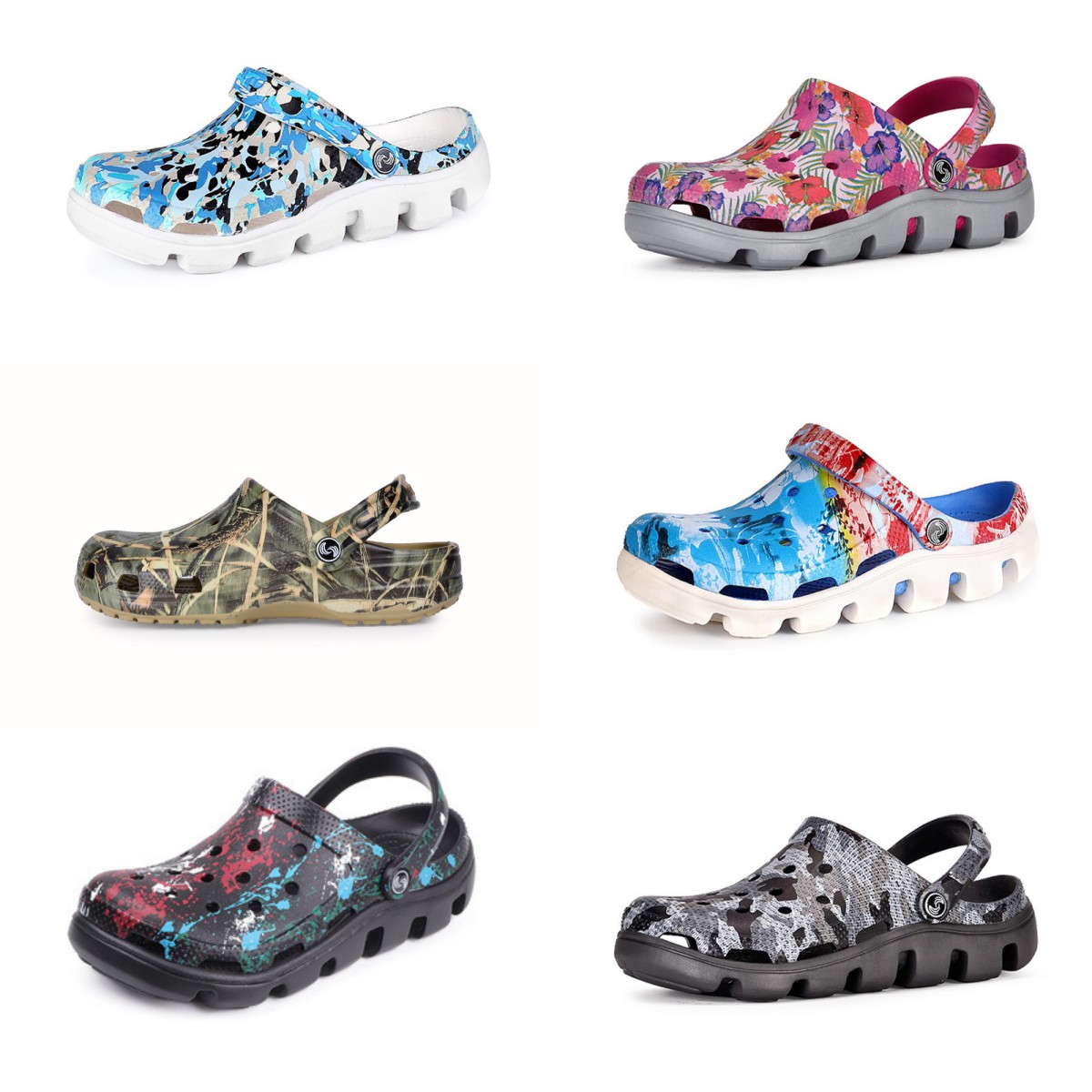 

2023 Women Scuffs Slippers Sandales Fashion Sandal Rubber Crush Clogs Oran sandal Waterproof Mules outdoor Designer Slippers House Summer Beach 36-41, Lightgreen