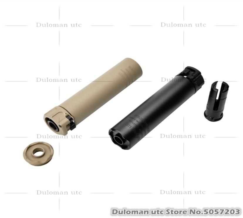 

Accessories Duloman Utc SureF Socom556 RC2 MINI2 Gel Blaster Full Metal 14mm CCW Dummy SilencSuppress Water Ball Shooter Gun Toys4198503