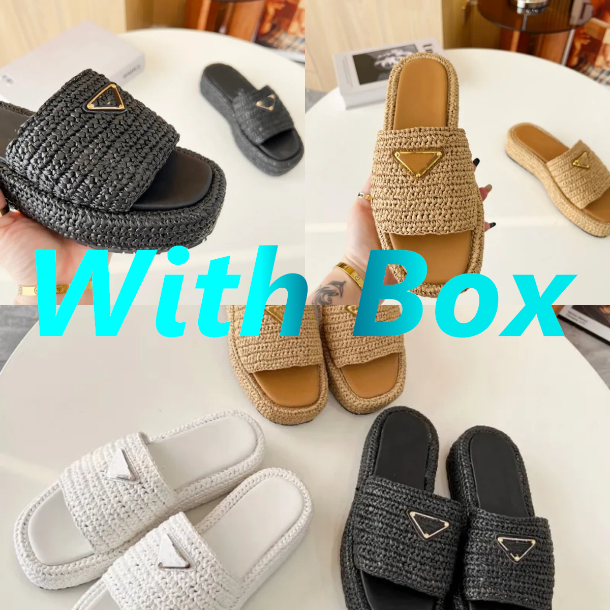 

2023 Slippers Women pantoufle Thick bottom Sandals Mules Oran sandal Flip Flops h sandals Slides Designer Slides Women 35-42