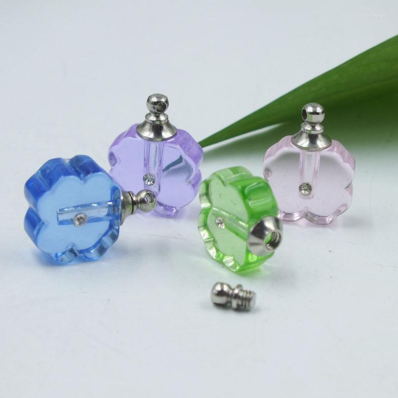 

Pendant Necklaces 200pcs/lot Wholesale Colorful Lucky Grass Grance Pendants .Color Occurs Immediately