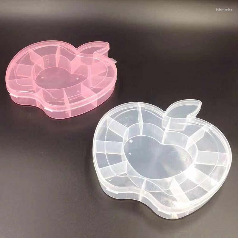 

Jewelry Pouches Apple Plastic Storage Box Organizer Holder Cabinets For Small Objects