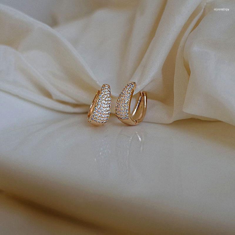 

Stud Earrings For Women Simple Crystal Square 2023 Jewelry Wholesale