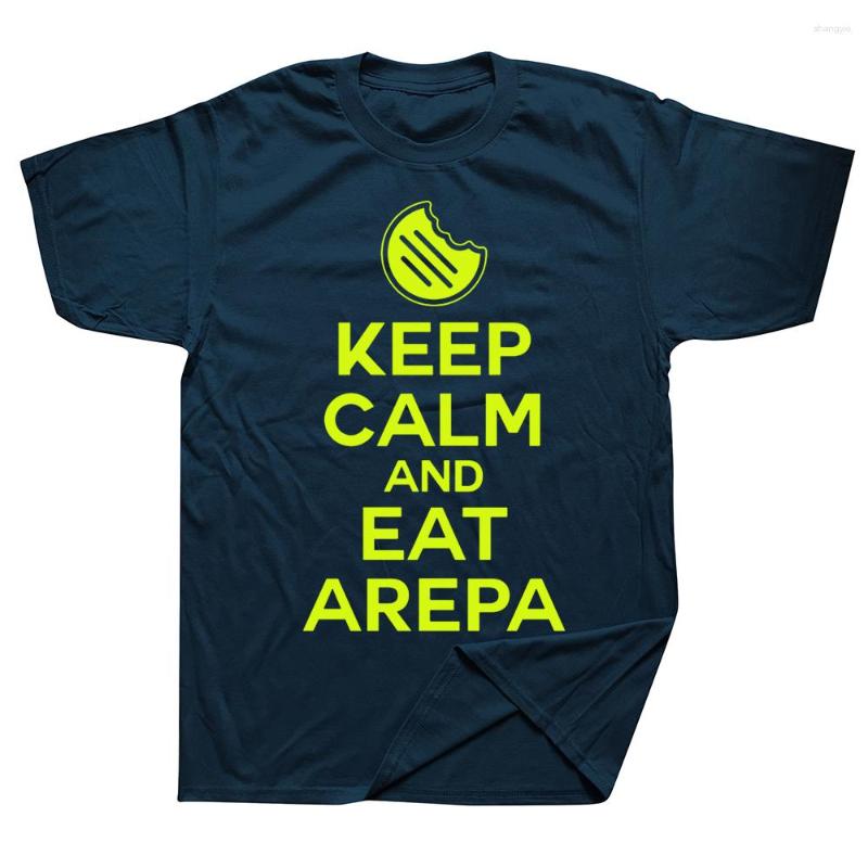 

Men's T Shirts Novelty Awesome Eat Arepa Venezuela Graphic Streetwear Short Sleeve Birthday Gifts Summer Style T-shirt Mens Clothing, Black