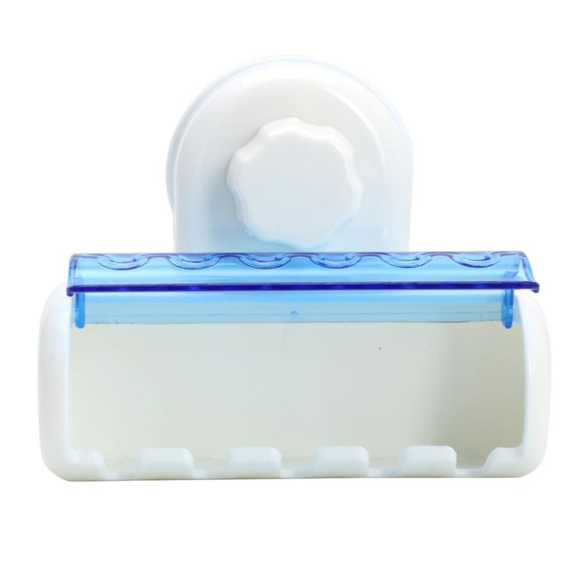 

Toothbrush Spinbrush Plastic Suction 5 Toothbrush Holder Wall Mount Stand Rack Home Bathroom Accessories6926927