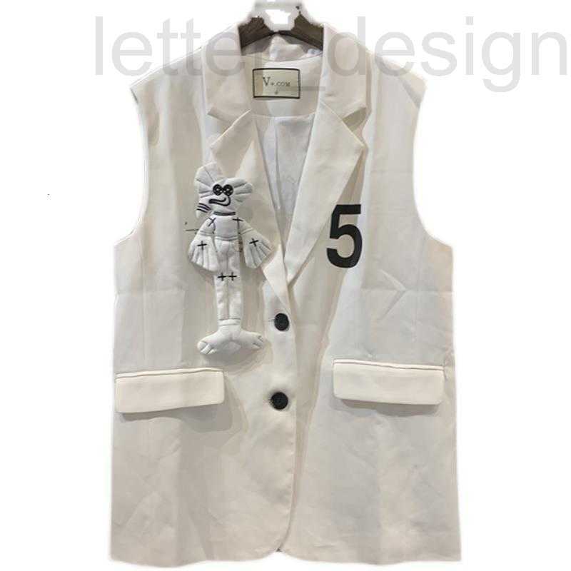 

Women' Tanks & Camis designer Spring Tank 2021 Women Casual Loose Turn Down Collar Solid Color Short Minimalist Sleeveless Ruffles Decoration Doll, White