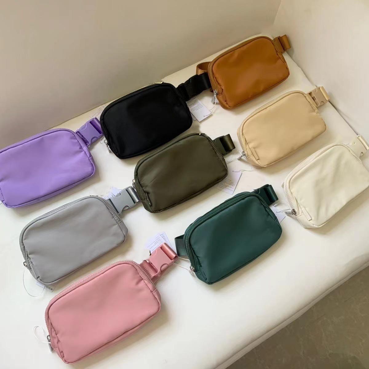 

Luxurys Designer Waist packs lulu fleece chest belt Bag woman lulul yoga bag classic bumbag lulul belt Waist Bags Nylon Cross Body fanny pack Teedy, 10