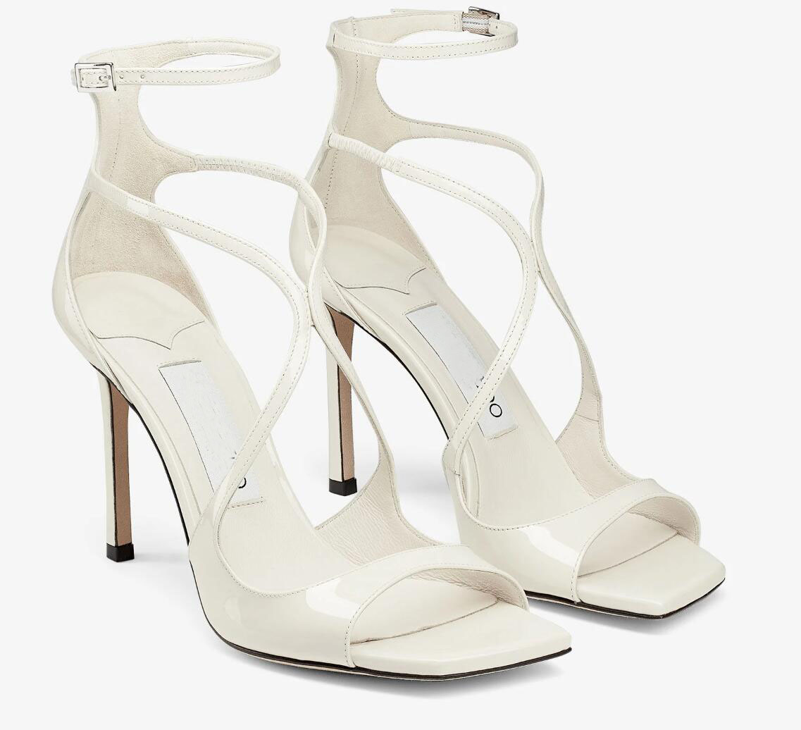 

Sandals Top Luxury Azia Sandals Women's Square Feet High Heels cool