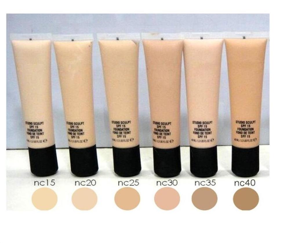 

Beauty Professional Makeup Studio Foundation Sculpt Foundation LongLasting Natural Concealer Fond De Teint 40ML21423053779, Army green