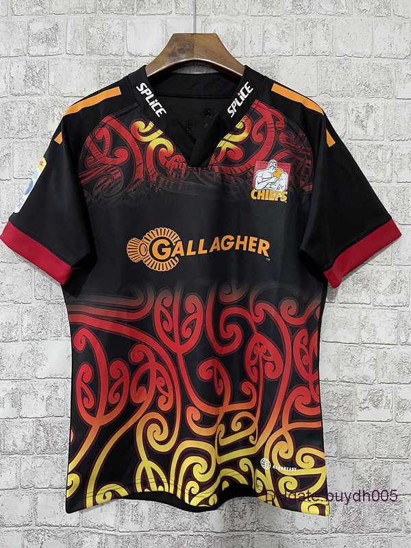 

2023 New Men' T shirts Rugby Jersey Zealand Chiefs Home Sweatshirt Zzu2