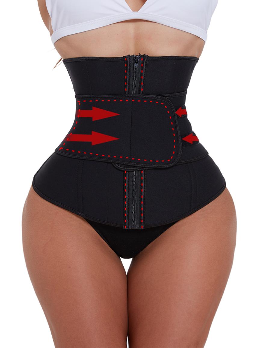 

Waist trainer Corset Slimming Belt Sauna Sweat Faja tummy Shaper Trimmer Straps Modeling Shapewear body binders shaper girdle CX207744063