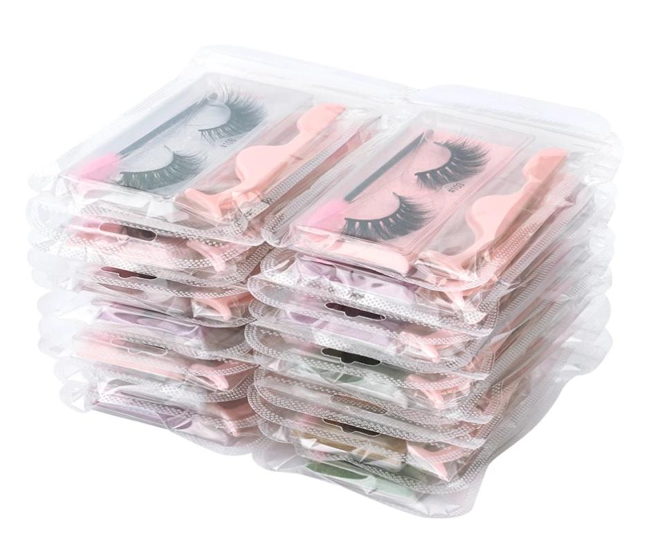 

3D Faux Mink Eye Lashes Bulk Natural Long False Eyelashes Fluffy Wispy Fake Lash Bulk Eyelash Extension Makeup Tools8401290