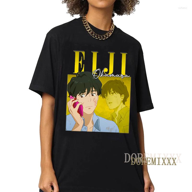 

Men' T Shirts Banana Fish Ash Lynx Anime Men Woman Shirt 2023 Summer Tee Harajuku Cotton Hip Hop Loose Female T-Shirts, Red-43993