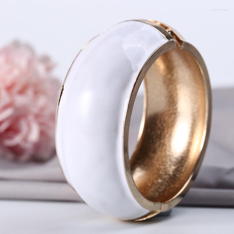 

Bangle UJOY Wide Bracelet Muti Color Available Cuff Hinge Enamel 7759 Raym22