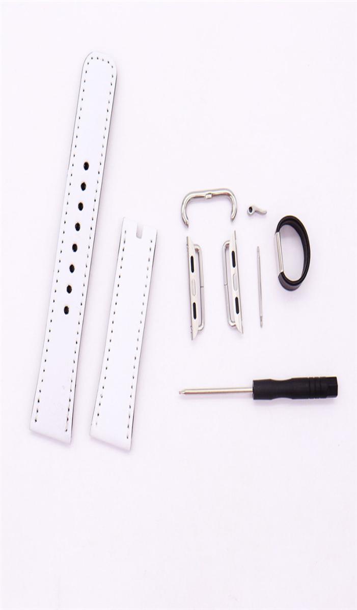 

sublimation blank pu leather Watch Bands for apple watches for watch band 4244mm 3840mm for men women4626633