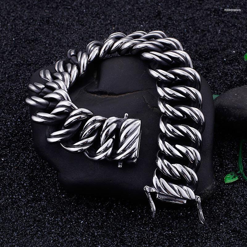 

Link Bracelets Fashion Wild Men's Stainless Steel Jewelry Bracelet