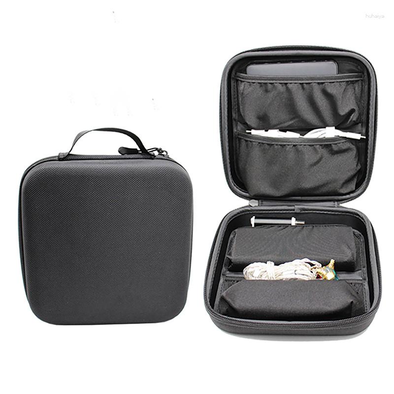 

Card Holders EVA Zipper Bag Mobile Phone Charger Protection Hard Disk Case U Data Cable Headphone Mini Storage Pocket Pouch, Black