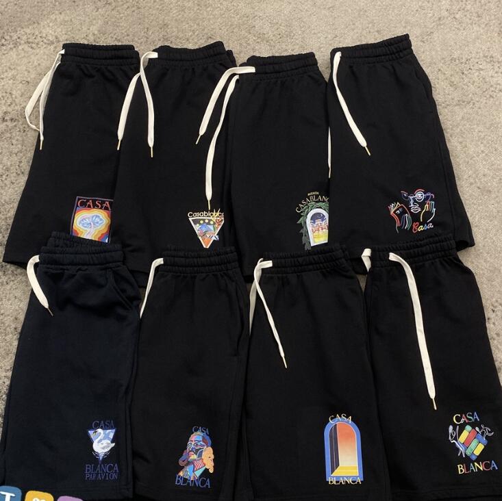 

2023SS High Street Men's and Women's Casual Shorts High-quality Hip-hop Cotton Pants