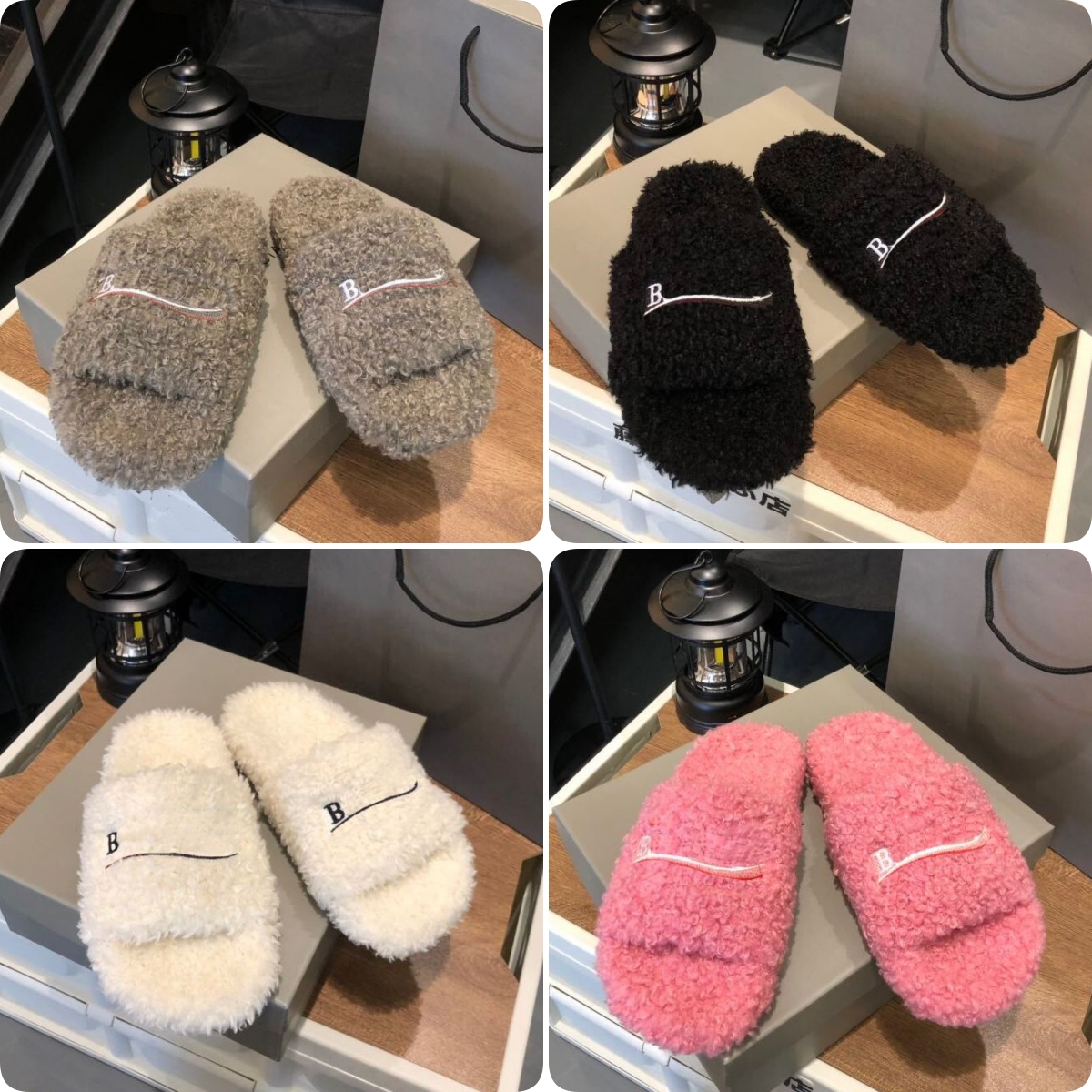 

2023 Luxury designers Women Ladies wool Slippers Slides Winter fur Fluffy Furry Warm letters Sandals Comfortable Fuzzy Girl Flip Flops Womens Slipper slide -44, Color #5