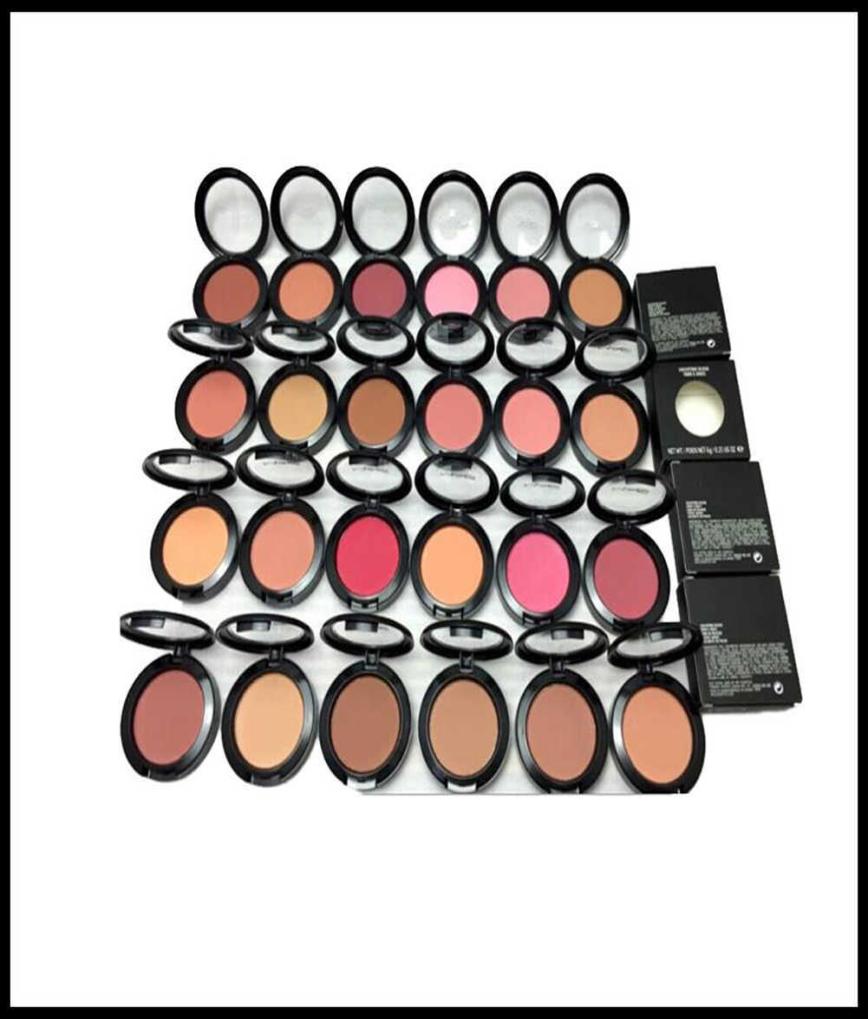 

STOCK Makeup Shimmer Blush Sheer Tone Blush 24 Different Colors No Mirrors No Brush 6g Mini order 48Pcs5580907, Chocolate