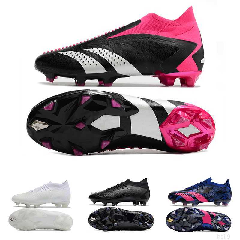 

Predator Accuracy .1 Soccer Shoes Fg Low Fg Own Your Football Cleats Pearlized Nightstrike Shock Pink Lucid Blue Team Real Magenta Core Black Football Boots, Color 13