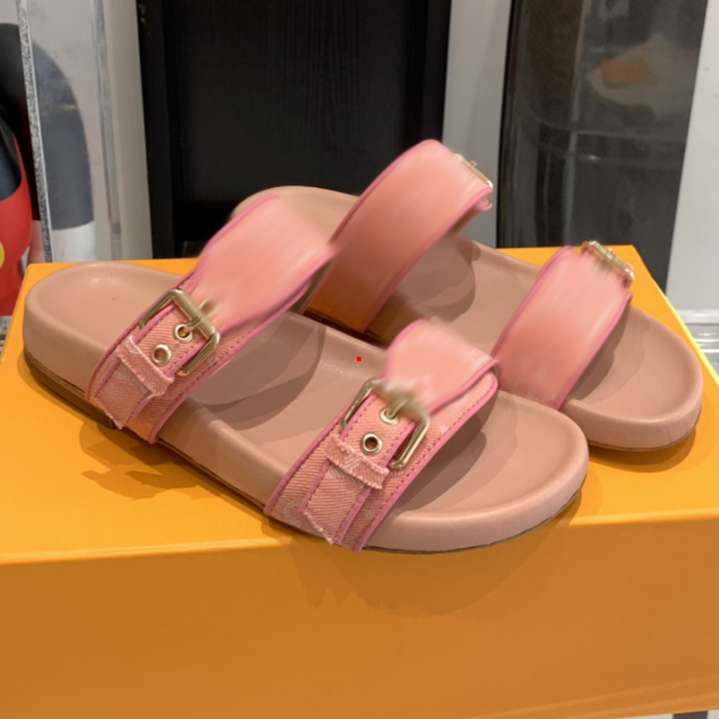 

2023 Fashion Slippers Summer Women Slippers Platform Punk Rock Leather Mules Creative Metal Fittings Casual Party Shoes Female Outdoor Slides -477, Picture color