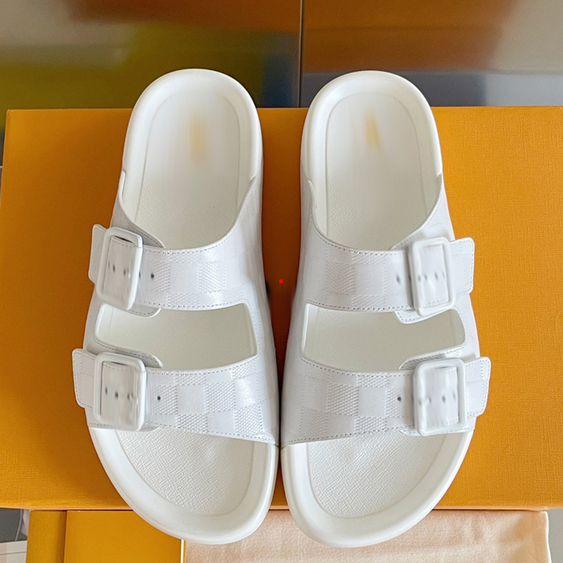 

2023 Fashion Slippers Summer Women Slippers Platform Punk Rock Leather Mules Creative Metal Fittings Casual Party Shoes Female Outdoor Slides -491, Picture color