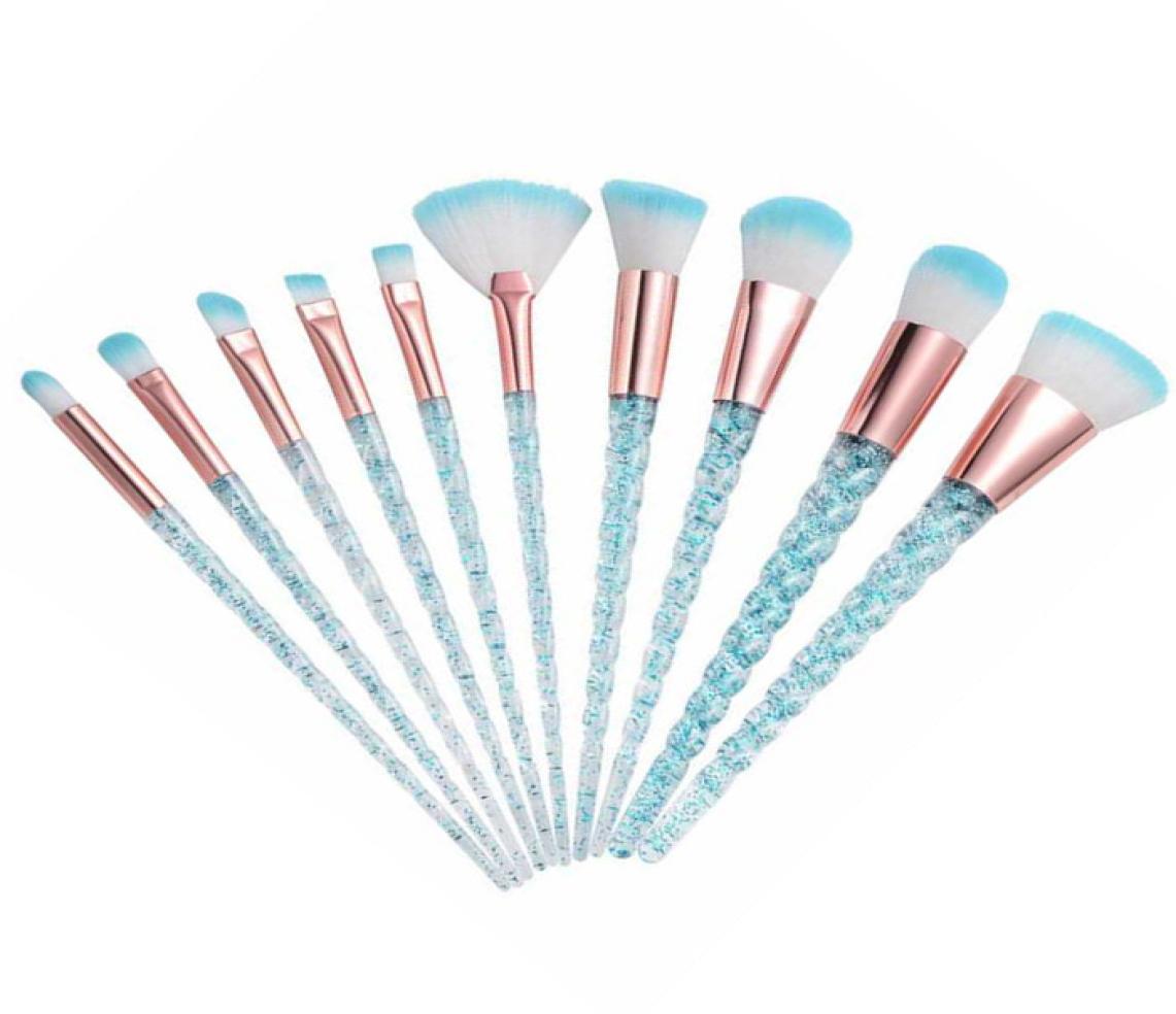 

10pcs Makeup Brush Set Face Power Foundation Brushes Cosmetic Brushes Set Beauty Tool6161725