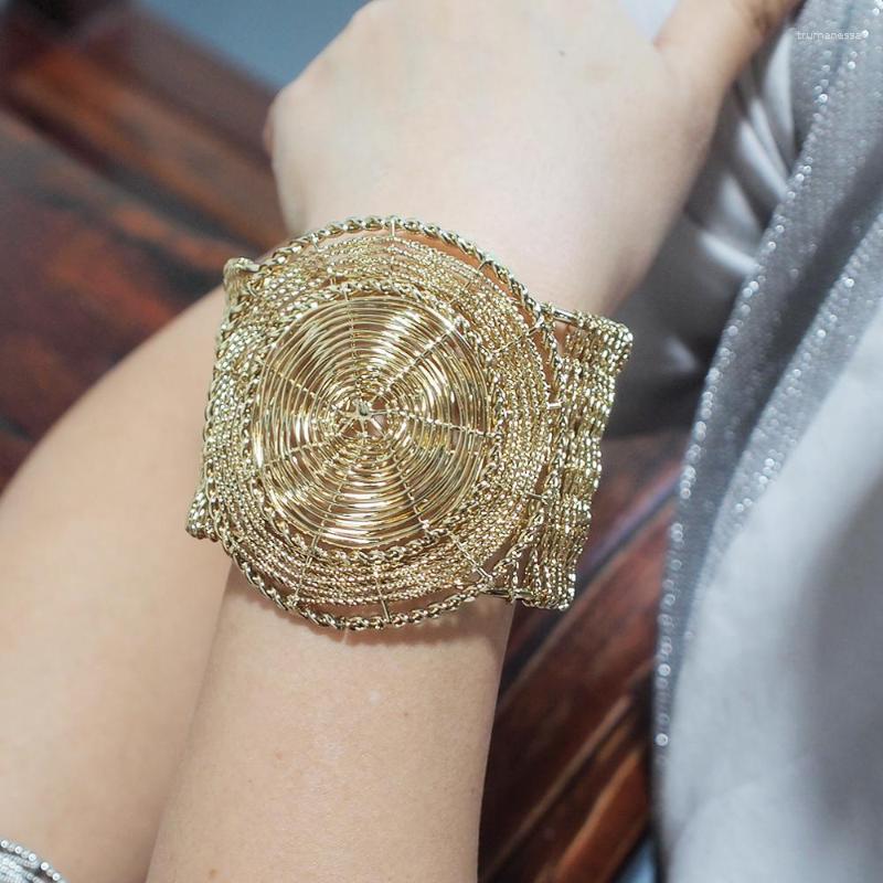 

Bangle Trend Iron Wire Alloy Wide Metal Bangles Bracelets Statement For Women Jewelry Accessories UKMOCBangleBangle Raym22