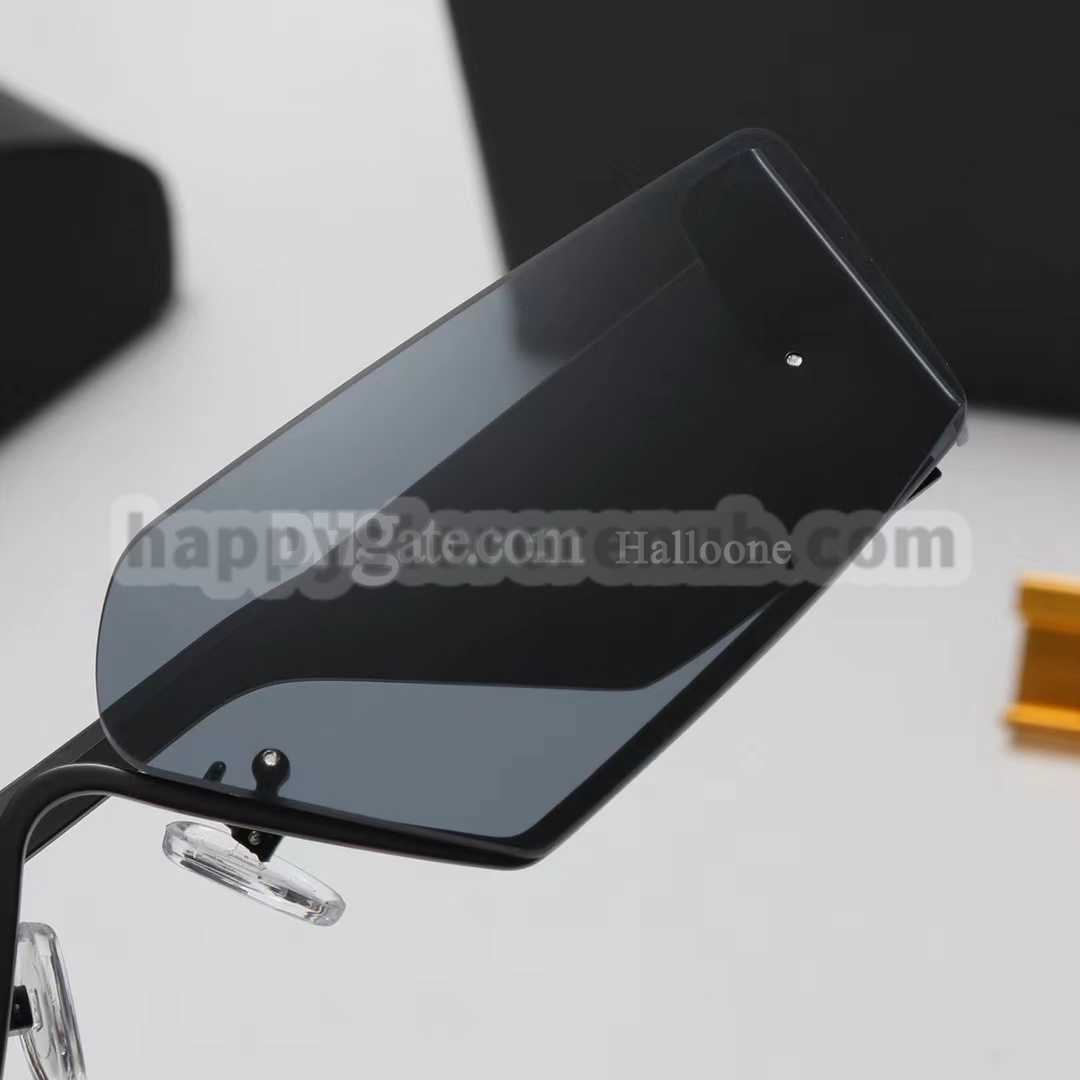 

2023 Womens Designer Sunglasses Personality Irregular Sunglasses Women Classic Luxury Half Frame Sun Glasses For Female Trendy Eyeglasses Shades UV400 6I05