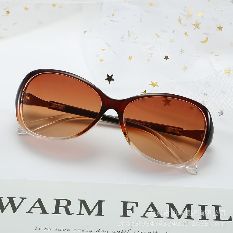 

Sunglasses Glasses Personalized Multiple Gradient Color Trends Women's