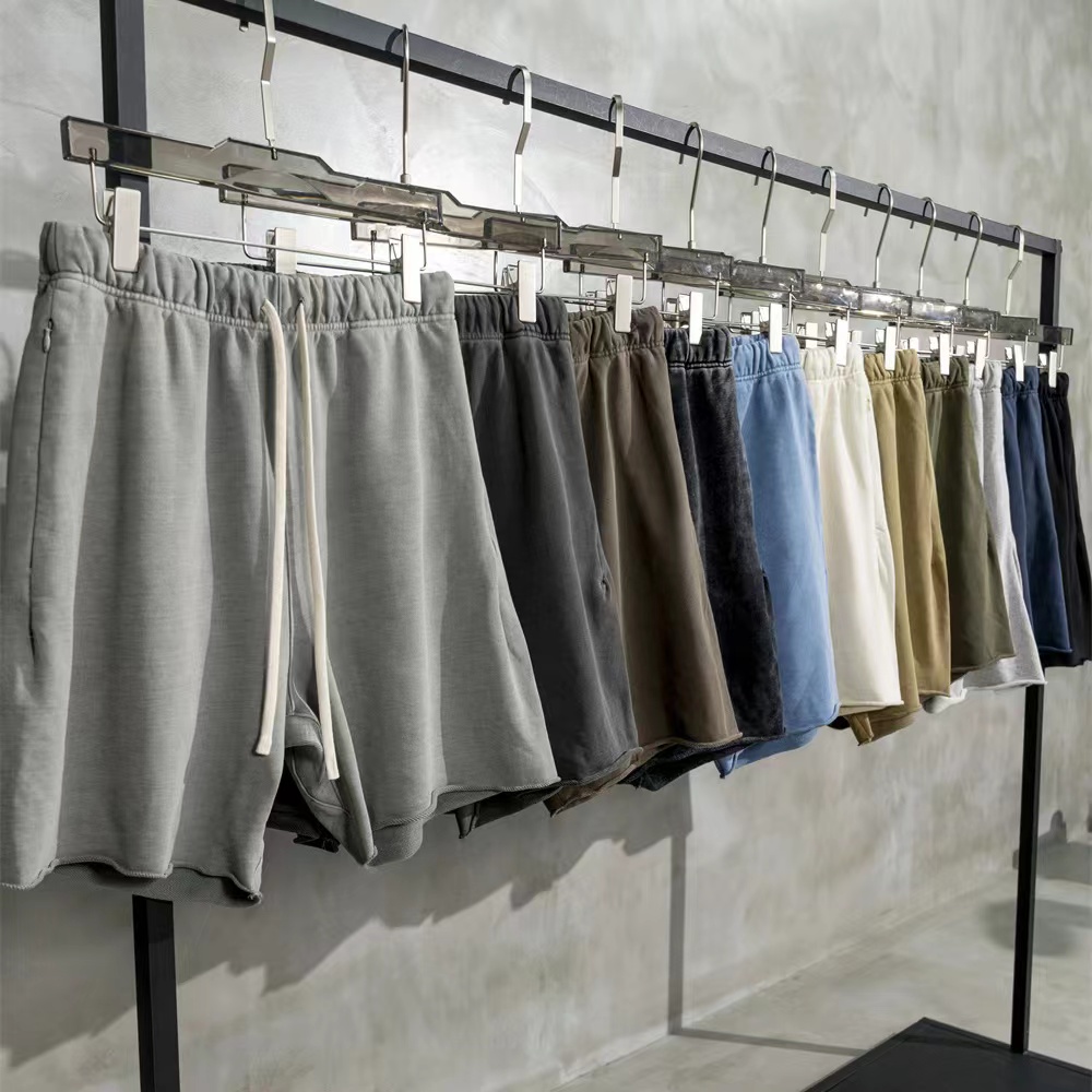 

E Men's Shorts Kanyes Casual Mesh breathable Men Sporty Vintage Streetwear FitnE Hip Hop Male Short Pants Trousers, The same as original