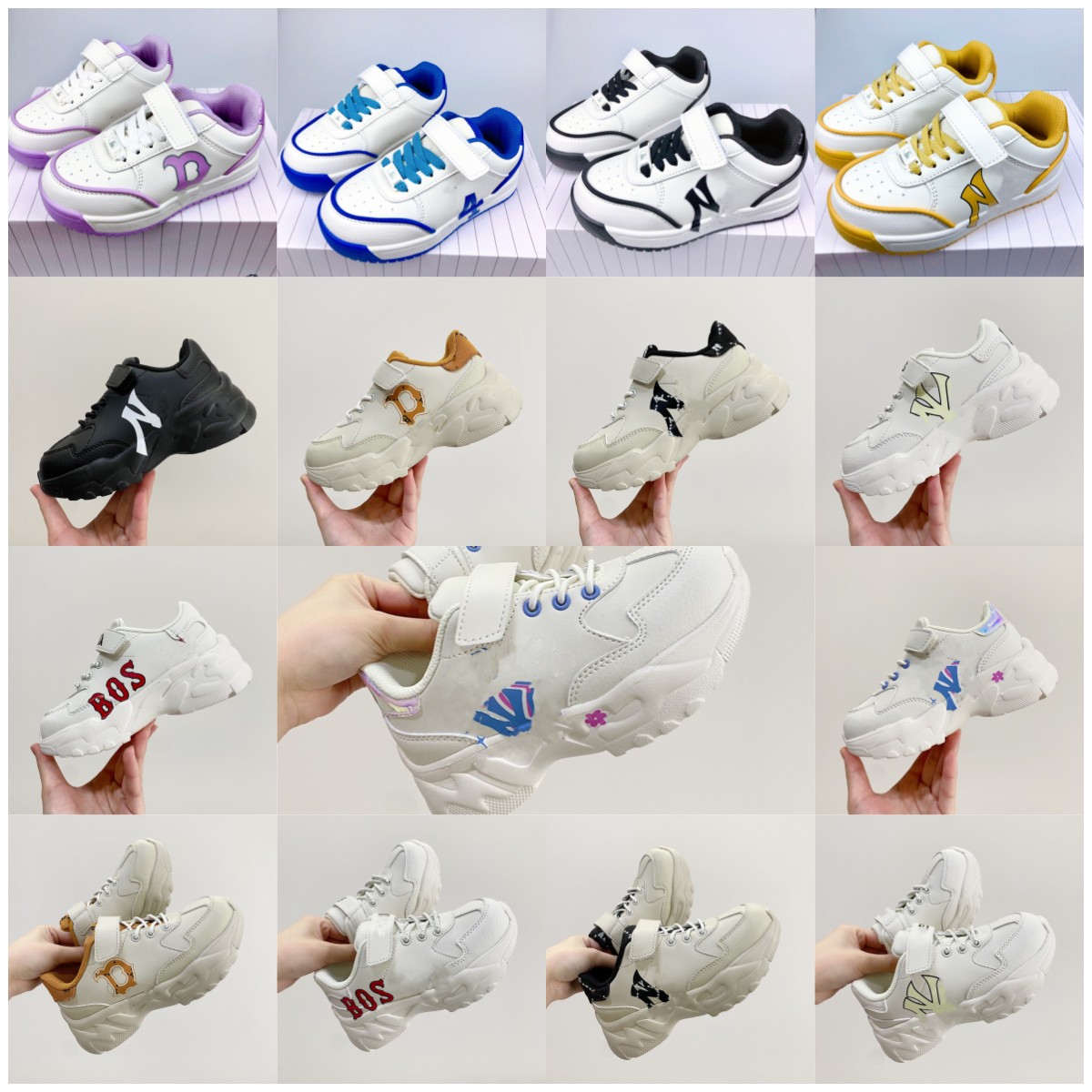 

Newest Brand Kids Designer shoes Sneakers Spring summer fashion baby Outdoor Sport Leather Breathable patchwork letters Sneaker Boys Girls Casual Shoes size 27-35, As picture