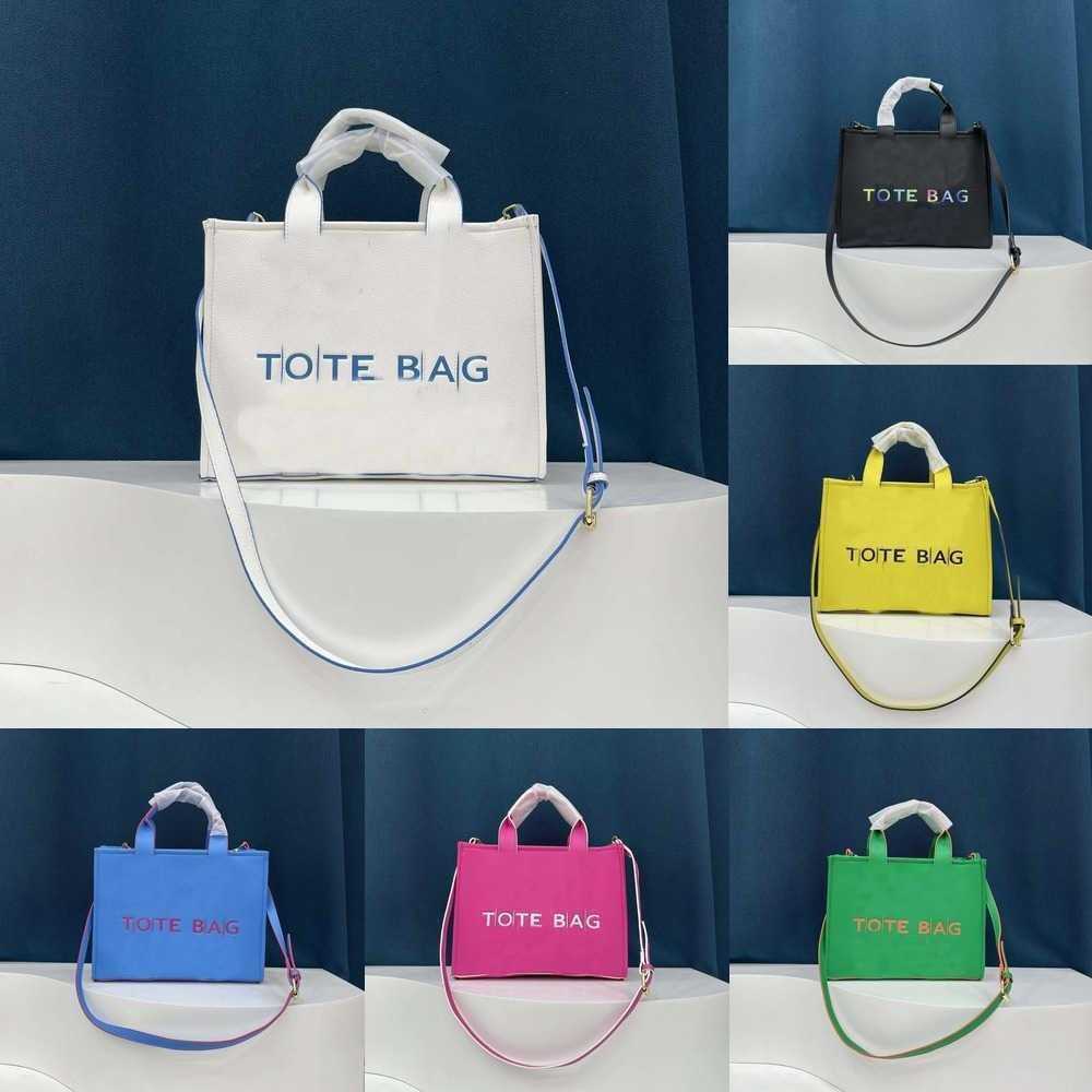 

HOT Evening Bags leather marc tote bag totes women designer bag Large Capacity shopping bags beach bags casual shoulder bag cross body handbags travel bags 230411, Black