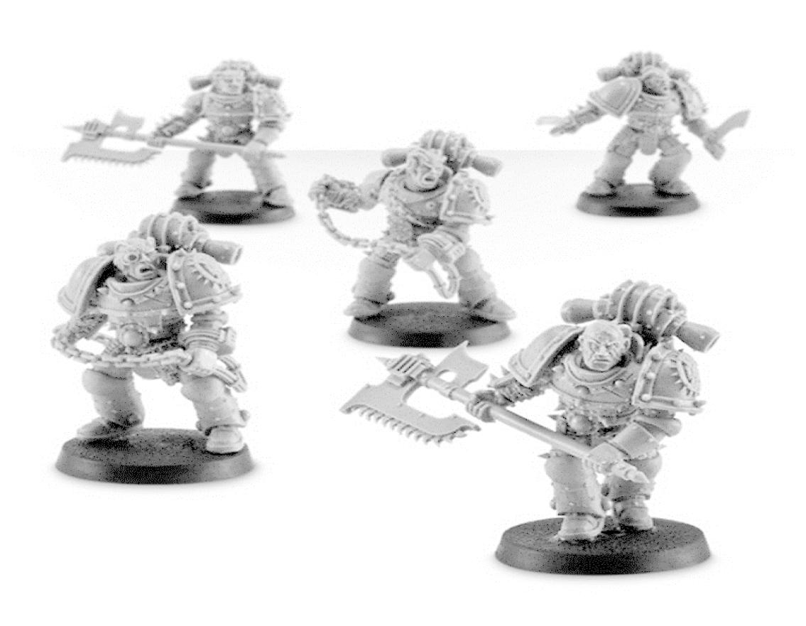 

WORLD EATERS LEGION RAMPAGER SQUAD resin toy012345677396828