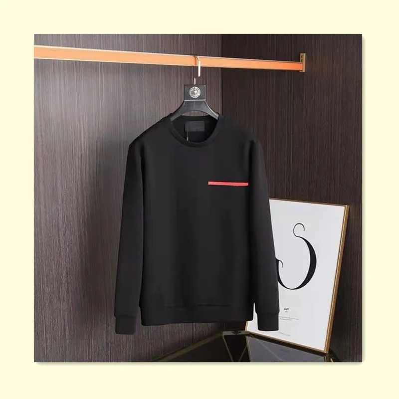 

Designer Hoodie For Men Hip Hop Fashion Sweater Pure Cotton Solid Color Long Sleeve Round Neck Pocket Letter Printing Pullover Warm High Quality Mens Sweatshirts, Gray