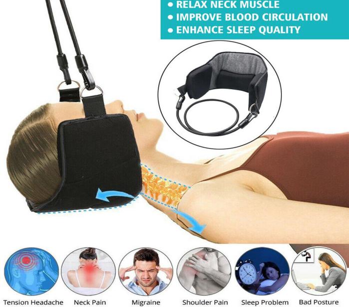 

Hammock for Neck Pain Relief Support Massager Cervical Traction Device Stretch4879618, Better