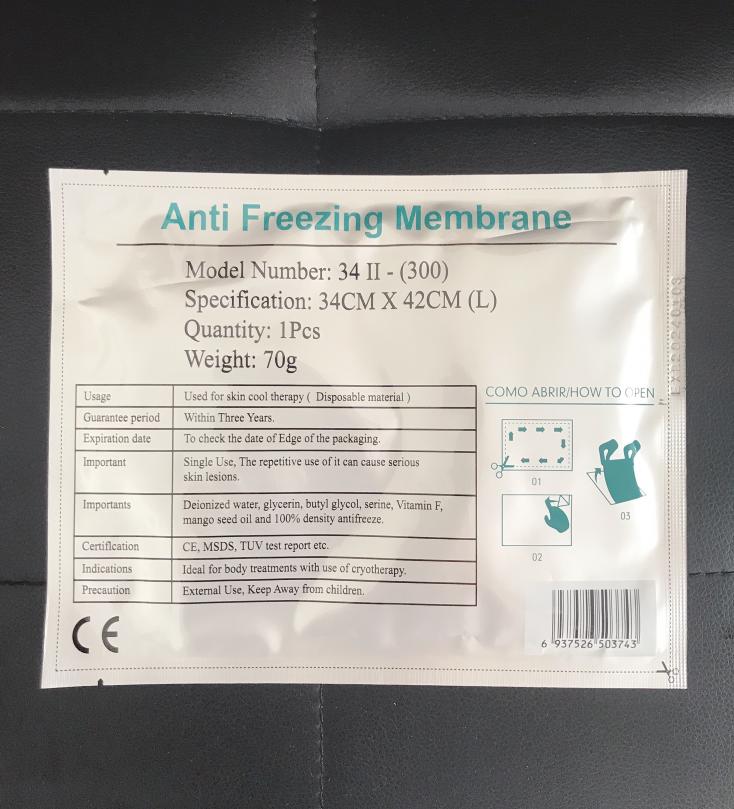 

high quality antize gel pad criolipolise antize membrane criolipolisis antize membrane used for professional radio fre7746690