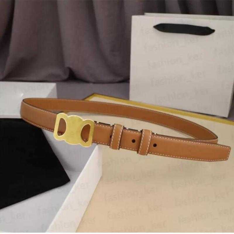 

Belts Designer Belt Double-c Arc De Triomphe Women's Leather 2.5 Thin 8wh0ULIT, Gold