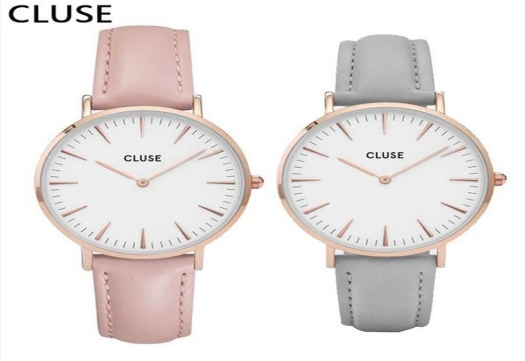 

selling slim couple fashion atmosphere women039s popular men039s simple leisure quartz watch6612610, Black